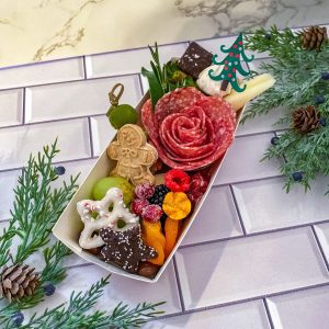 single serve charcuterie box by 2 board sisters ohio